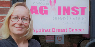 Volunteering at Against Breast Cancer - Sara Price